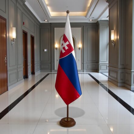 socle drapeau slovaquie