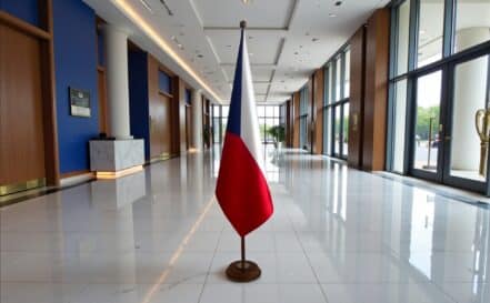 socle drapeau tchequie