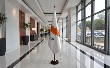 socle drapeau chypre