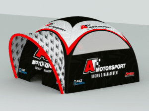 tente gonflable publicitaire