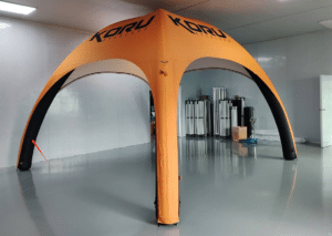 tente gonflable publicitaire