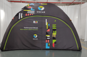 tente gonflable publicitaire