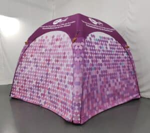 tente gonflable publicitaire