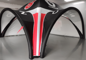 tente gonflable publicitaire