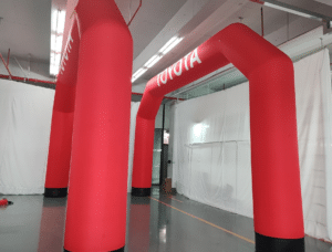 tente gonflable publicitaire