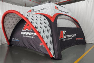 tente gonflable publicitaire